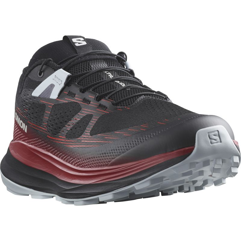 SALOMON ������� �ȥ쥤����˥󥰥��塼�� ULTRA GLIDE 2 Black/Red/Pearl L47212000 ����ȥ饰�饤��2 ��� �ȥ��󥷥塼�� �ȥ쥤�륷�塼�� �����ȥɥ����塼�� �ϥ����� ���л� �ȥ�å���
