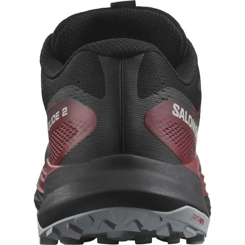 SALOMON ������� �ȥ쥤����˥󥰥��塼�� ULTRA GLIDE 2 Black/Red/Pearl L47212000 ����ȥ饰�饤��2 ��� �ȥ��󥷥塼�� �ȥ쥤�륷�塼�� �����ȥɥ����塼�� �ϥ����� ���л� �ȥ�å���
