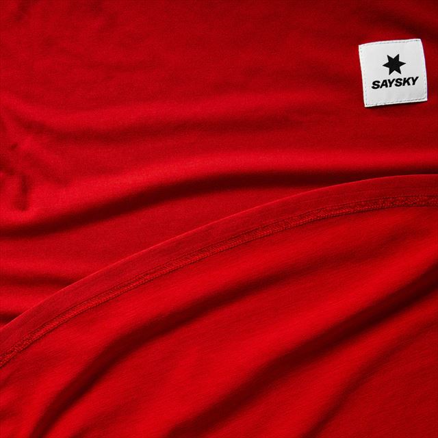 SAYSKY ���������� ���˥�T����� Ⱦµ LWRSS07c5004 W Cc Pace T-shirt ��ǥ����� Red CC�ڡ��� �ȥ���ȥ쥤�� ���˥� �ޥ饽�� ���祮�� ���� �۴�®�� ���硼�ȥ��꡼��