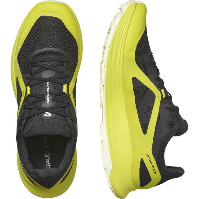 SALOMON  ȥ쥤˥󥰥塼 ULTRA FLOW L47462500 ȥե  Black/S.S./T.Yellow ȥ󥷥塼 ȥ쥤륷塼 ȥɥ塼 ϥ л ȥå