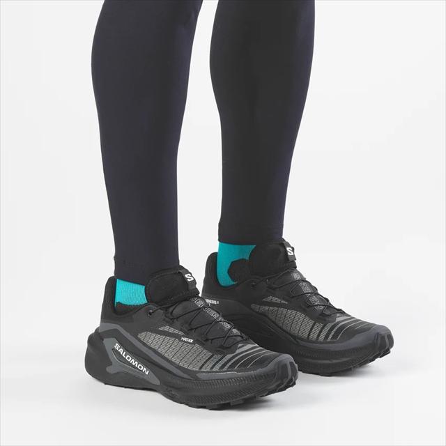 SALOMON ������� GENESIS 2 WIDE BLACK/WHITE ��˥��å��� �磻�� ���� �ȥ쥤����˥󥰥��塼�� �����ͥ��� L45388500 �ȥ��󥷥塼�� �ȥ쥤�륷�塼�� �����ȥɥ� ���ˡ����� �ϥ����� �л� ���Ф� �ȥ�å��� ���å���� �������å� ���� Ĺ��Υ ��������