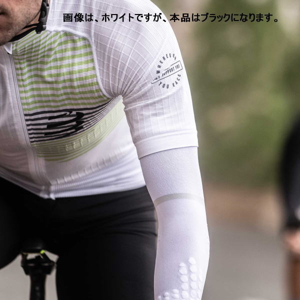 Compressport ����ץ쥹�ݡ��� ���˥󥰡��ȥ쥤����˥� ArmForce Ultralight ������ե����� ����ȥ�饤�� �����ॹ�꡼�� SU00008B Black