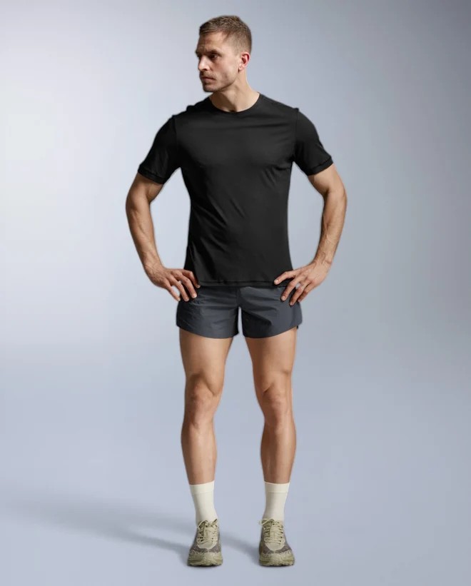 2XU �ġ������ॺ�桼 ȾµT����� Aero Trail Tee MR7672A ��� BLK/BRF ������ �ȥ쥤�� �ƥ��� ���˥� �ޥ饽�� ���祮�� �ȥ쥤����˥� �ȥ��� �졼�� ���� �۴�®�� �ۼ�ȯ�� �̵���