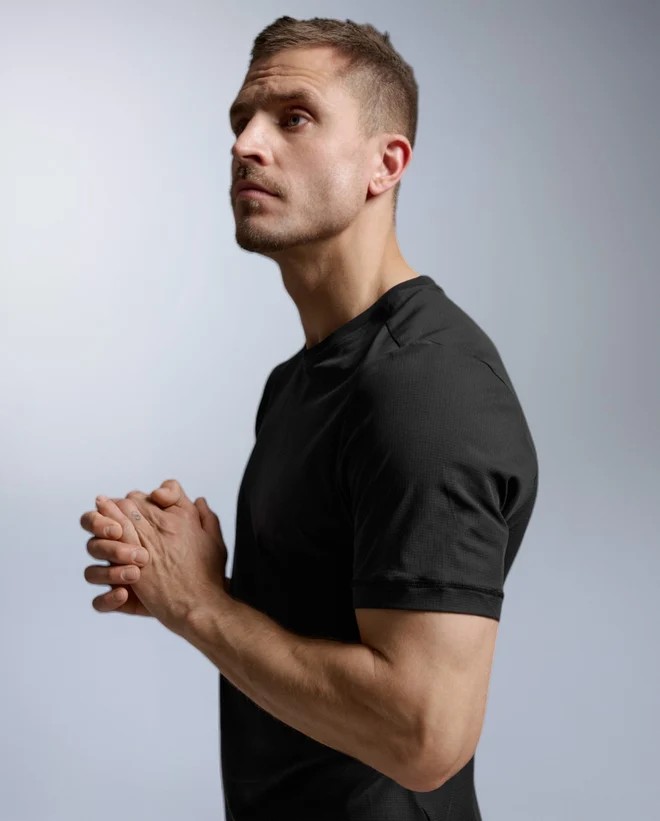 2XU �ġ������ॺ�桼 ȾµT����� Aero Trail Tee MR7672A ��� BLK/BRF ������ �ȥ쥤�� �ƥ��� ���˥� �ޥ饽�� ���祮�� �ȥ쥤����˥� �ȥ��� �졼�� ���� �۴�®�� �ۼ�ȯ�� �̵���