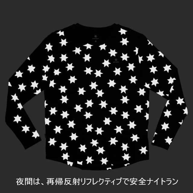 SAYSKY ���������� ���˥� Ĺµ�ԥ���� ����T STAR REFLECTIVE Pace Longsleeve Black KMRLS03C1009 ��� ��˥��å��� �۴�®�� ���� �ȥ��� �ȥ쥤����˥�