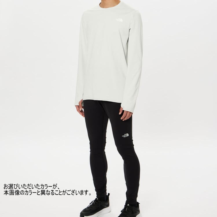 THE NORTH FACE ���Ρ����ե����� ĹµT����� L/S Enduro Crew NT62375 ��� �ޥ���ƥ�֥롼 ���󥰥��꡼�� ����ǥ塼�� ���롼 �ȥ쥤����˥� �ȥ��� �ޥ饽�� ���˥� ���祮�� �۴�®��