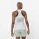 SALOMON  󥯥ȥåT CROSS RUN TANK GFX W LC2201100 ǥ WHITE  󥯥ȥå ȥ쥤˥ ȥ ޥ饽 ˥ 祮 ȥɥ ۴®