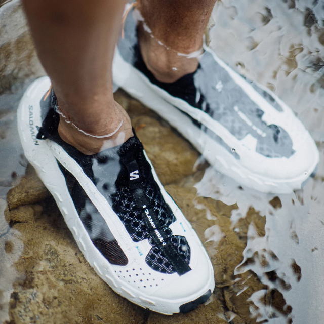 SALOMON  塼  SOLAMPHIBIAN L47700200 WHITE/BLACK/RED եӥ ȥɥ塼 Φξ ޥƥ󥵥 ˡ  å ϥ ޥ󥹥ݡ ͷ ͷ