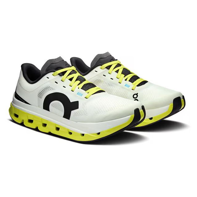 On ���� ���˥󥰥��塼�� Cloudflow 5 M White/Lime 3MF10112929��� ���饦�ɥե���5 ���� ���å���� ������ ��󥷥塼 ���ˡ����� �ޥ饽�� û��Υ��� ���ԡ��� ���󥿡��Х� �ȥ졼�˥� �ǥ��꡼