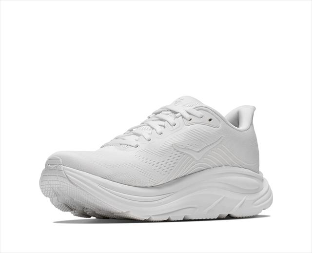 HOKA �ۥ� M CLIFTON 11 1176572 WHITE/WHITE ��� ����եȥ�11 ��D ���� ���˥󥰥��塼�� �ޥ饽�� ���祮�� ������ ��󥷥塼 ���ˡ����� �� ���å���� ���������� ���� �ڤ� �������� Φ��