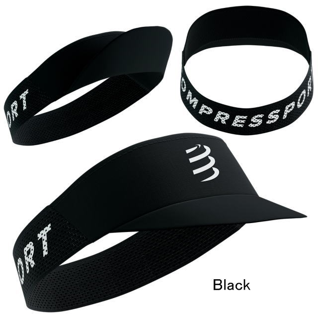 Compressport ����ץ쥹�ݡ��� ����Х����� Pro Racing Visor XHWU699 �ץ� �졼���� �Х����� �إåɥХ�� ���˥󥰥���å� ˹�� �۴�®�� ��å��� �ȥ쥤����˥� �ȥ��� �ޥ饽�� ���祮�� �����ȥɥ� ���ݡ���