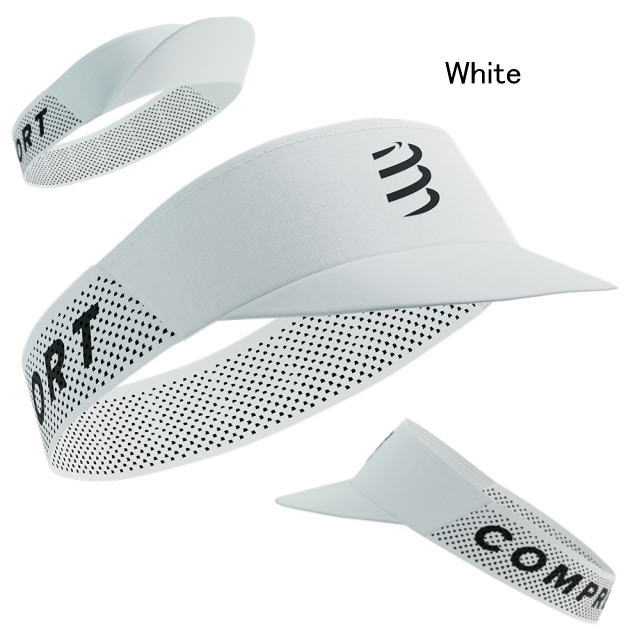 Compressport ����ץ쥹�ݡ��� ����Х����� Pro Racing Visor XHWU699 �ץ� �졼���� �Х����� �إåɥХ�� ���˥󥰥���å� ˹�� �۴�®�� ��å��� �ȥ쥤����˥� �ȥ��� �ޥ饽�� ���祮�� �����ȥɥ� ���ݡ���
