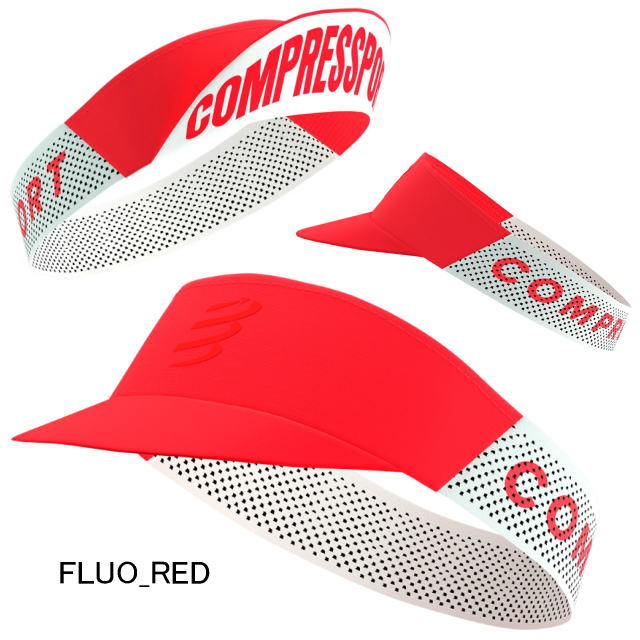 Compressport ����ץ쥹�ݡ��� ����Х����� Pro Racing Visor XHWU699 �ץ� �졼���� �Х����� �إåɥХ�� ���˥󥰥���å� ˹�� �۴�®�� ��å��� �ȥ쥤����˥� �ȥ��� �ޥ饽�� ���祮�� �����ȥɥ� ���ݡ���