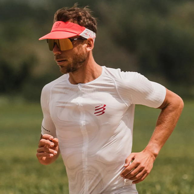 Compressport ����ץ쥹�ݡ��� ����Х����� Pro Racing Visor XHWU699 �ץ� �졼���� �Х����� �إåɥХ�� ���˥󥰥���å� ˹�� �۴�®�� ��å��� �ȥ쥤����˥� �ȥ��� �ޥ饽�� ���祮�� �����ȥɥ� ���ݡ���