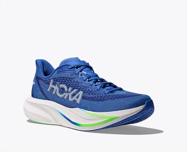 HOKA ONE ONE �ۥ� ���ͥ��� M MACH 7 1171904 COBALT BLUE/NEON GREEN ��� �ޥå�7 ���� ���˥󥰥��塼�� ���ԡ������� �졼�� ��� �ޥ饽�� ���祮�� ������ ��󥷥塼 ���ˡ����� �� ���å���� ���� �ڤ� Φ��