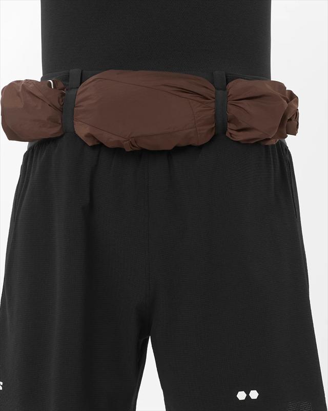 SALOMON ������� SENSE AERO 2in1 Shorts 5" M DEEP BLACK ��� �ϡ��եѥ�� ���� ������ 2����1 ���硼�� 5����� ��� �ȥ쥤����˥� ���˥� �����ȥɥ� �ȥ��� �ޥ饽�� ���祮�� ����ʡ��֥꡼�� ���ȥ�å� ��������