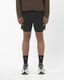 SALOMON ������� SENSE AERO 2in1 Shorts 5" M DEEP BLACK ��� �ϡ��եѥ�� ���� ������ 2����1 ���硼�� 5����� ��� �ȥ쥤����˥� ���˥� �����ȥɥ� �ȥ��� �ޥ饽�� ���祮�� ����ʡ��֥꡼�� ���ȥ�å� ��������