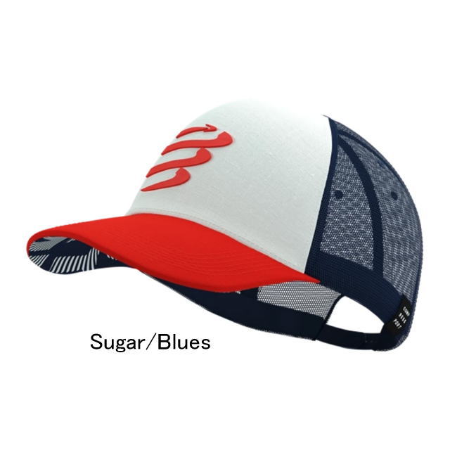 Compressport ����ץ쥹�ݡ��� ���˥󥰥���å� Trucker Cap XHWU419 �ȥ�å�������å� ��˥��å��� ��� ��ǥ����� �ޥ饽�� ���˥� ���祮�� ˹�� �ۼ�ȯ�� ��å��� �̵��� ®���� Ĵ���ǽ ��������å���