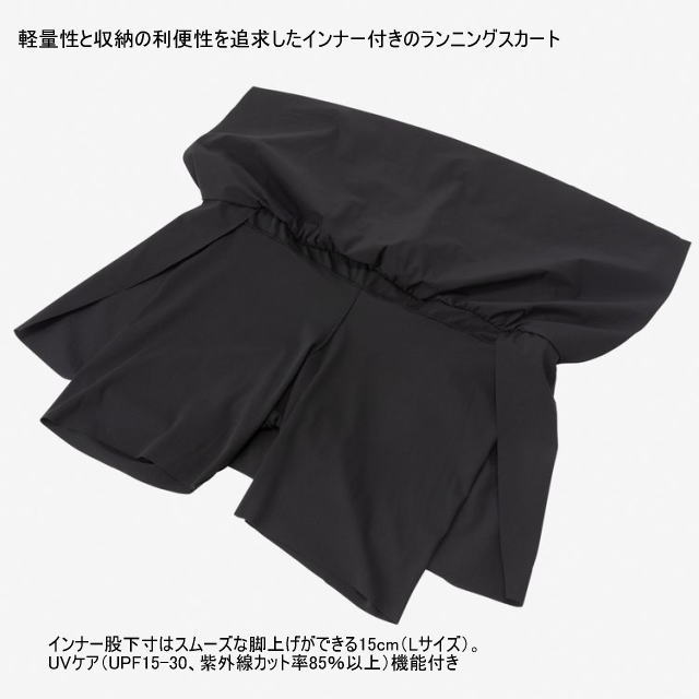 THE NORTH FACE ���Ρ����ե����� ���˥󥰥��硼�� Enduris Trail Skirt NBW72572 ��ǥ����� ����������å� �ϡ��եѥ�� ����ǥ�ꥹ�ȥ쥤�륹������ ��������6�ݥ��å� �ȥ��� �ȥ쥤����˥� �ޥ饽�� ���˥� �۴�®�� ���ȥ�å� ���� û�ѥ�