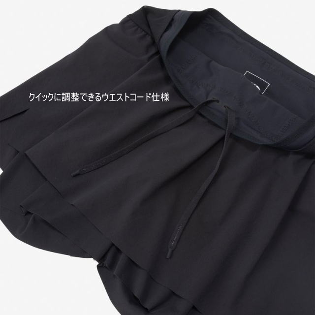THE NORTH FACE ���Ρ����ե����� ���˥󥰥��硼�� Enduris Trail Skirt NBW72572 ��ǥ����� ����������å� �ϡ��եѥ�� ����ǥ�ꥹ�ȥ쥤�륹������ ��������6�ݥ��å� �ȥ��� �ȥ쥤����˥� �ޥ饽�� ���˥� �۴�®�� ���ȥ�å� ���� û�ѥ�