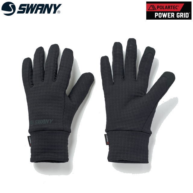 SWANY ����ˡ� �������� RC-341 Power Grid Glove �֥�å� �ѥ����åɥ������� ���� �ɴ� �ޥ���������� ���˥� �ȥ쥤����˥� �ȥ��� �����ȥɥ� �л� �ޥ饽�� ���祮��