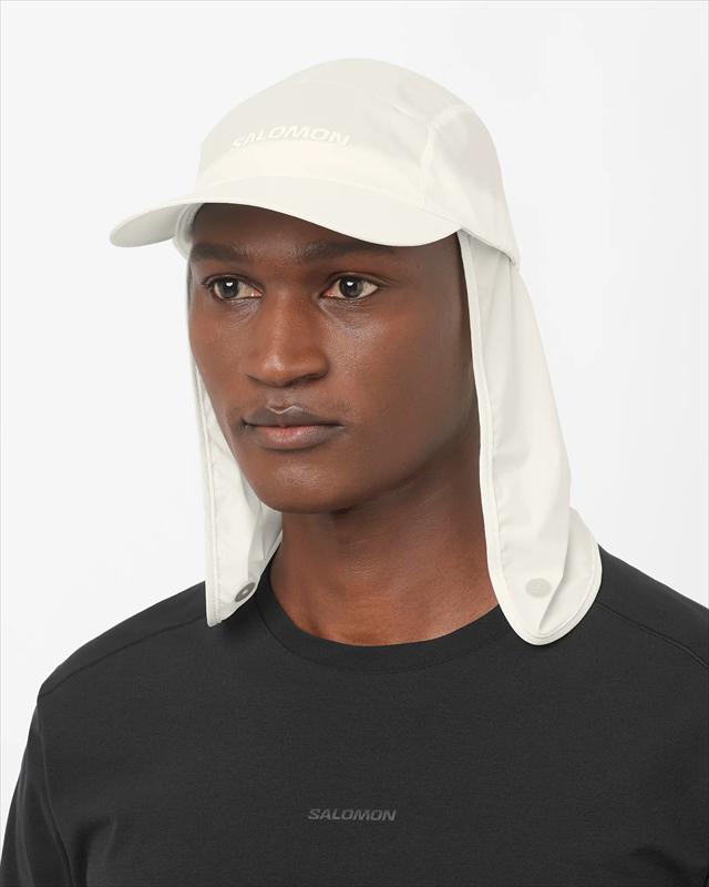 SALOMON ������� SALOMON SAHARA CAP U WHISPER WHITE ��˥��å��� ���˥󥰥���å� ���ϥ饭��å� ��˥��å��� ���󥷥����� ������ �Ҥ�Ҥ� ˹�� �ȥ쥤����˥� ���˥� �����ȥɥ� �ȥ��� �ޥ饽�� ���祮�� ������ ���ݡ���