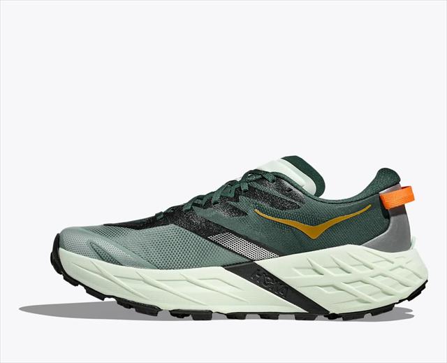 HOKA ONE ONE �ۥ� ���ͥ��� M SPEEDGOAT 7 1171928 BAY LEAF/SEA GLASS ��� ���ԡ��ɥ�����7 ��D ���� �ȥ쥤����˥󥰥��塼�� �ȥ��� �ϥ����� �ȥ�å��� �л� ���ˡ����� �� ���å���� ���������� ���� �ڤ� ��������