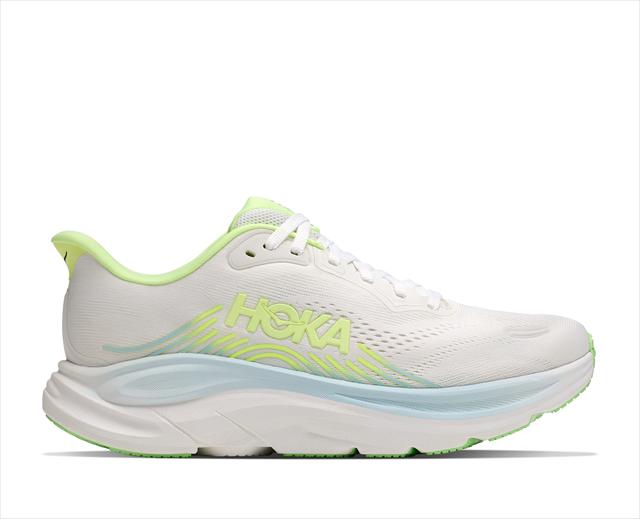 HOKA �ۥ� W CLIFTON 11 1176573 FROST/NEON YUZU ��ǥ����� ������� ����եȥ�10 ��B ���� ���˥󥰥��塼�� �ޥ饽�� ���祮�� ������ ��󥷥塼 ���ˡ����� �� ���å���� ���������� ���� �ڤ� �������� Φ��