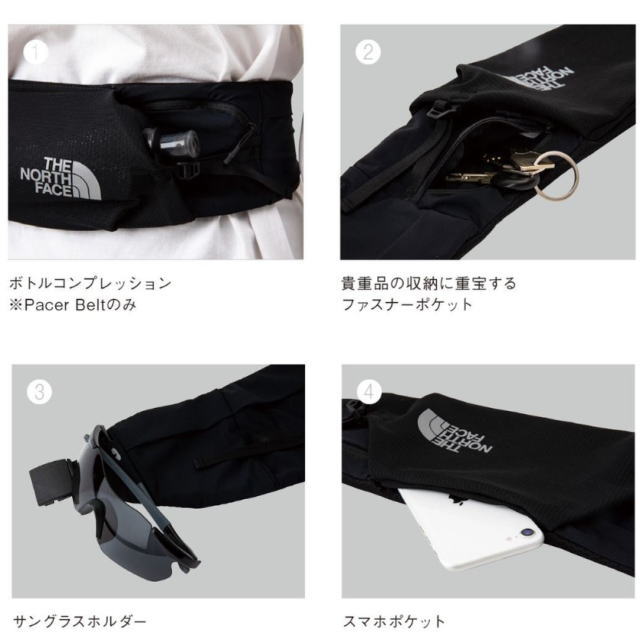 THE NORTH FACE ���Ρ����ե����� ���˥� �ȥ쥤����˥� �������ȥХå� PACER BELT NM62381 �ڡ������٥�� �ȥ��� �ޥ饽�� �����ȥɥ� ���˥󥰥٥�� �ݡ��� ��� ��ǥ����� ��˥��å���