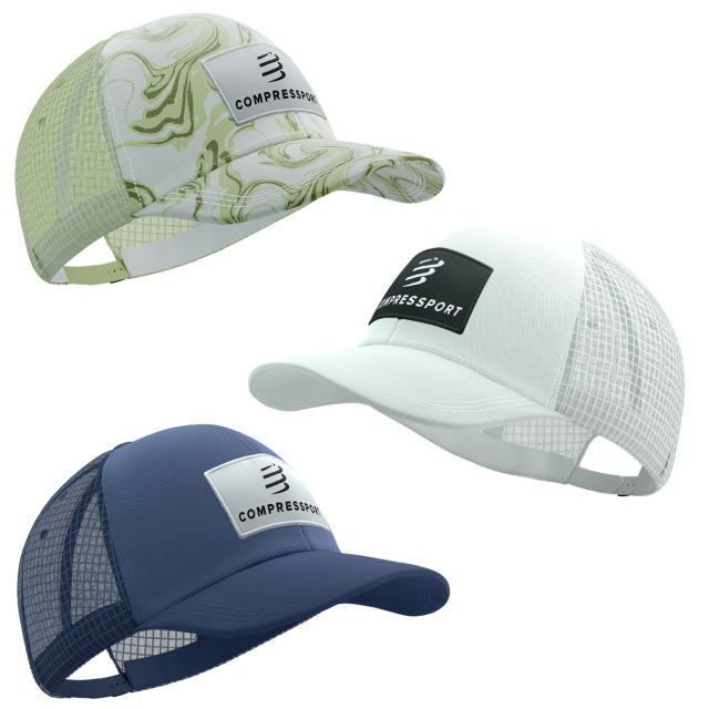 Compressport ����ץ쥹�ݡ��� ���˥󥰥���å� TRUCKER 6P CAP XHWU698 �ȥ�å���6P����å� ��˥��å��� ��� ��ǥ����� �ޥ饽�� ���˥� ���祮�� ˹�� �ۼ�ȯ�� ��å��� �̵��� ®���� Ĵ���ǽ ��������å���