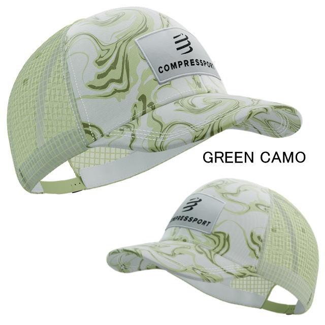 Compressport ����ץ쥹�ݡ��� ���˥󥰥���å� TRUCKER 6P CAP XHWU698 �ȥ�å���6P����å� ��˥��å��� ��� ��ǥ����� �ޥ饽�� ���˥� ���祮�� ˹�� �ۼ�ȯ�� ��å��� �̵��� ®���� Ĵ���ǽ ��������å���
