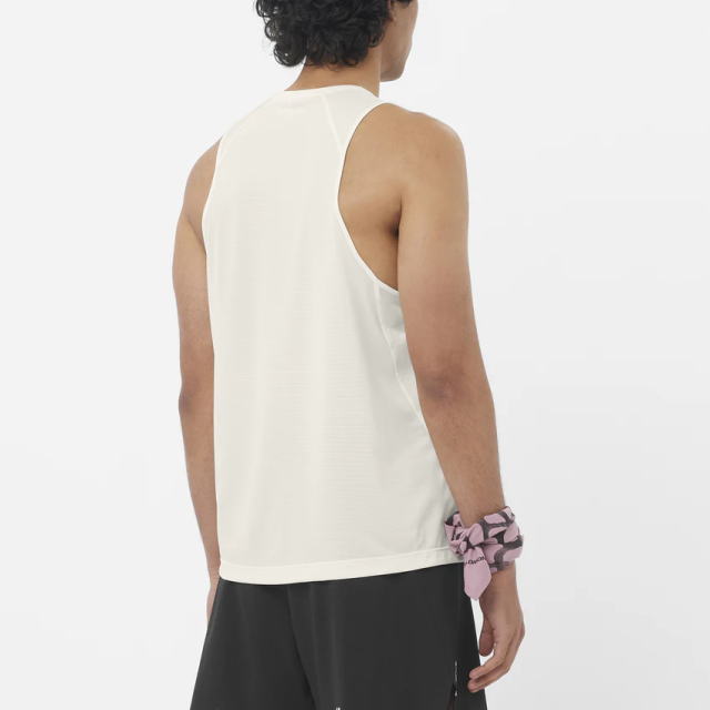 SALOMON ������� SHAKEout CORE TANK M WHISPER WHITE ��� ���󥯥ȥå� T����� �������������� ���� ���� �ƥ��� ��� �Ρ����꡼�� ®�� ���� �ȥ쥤����˥� �ȥ��� �ޥ饽�� ���祮�� �����ȥɥ� �ϥ����� ���л� ���Ф� �ȥ�å���