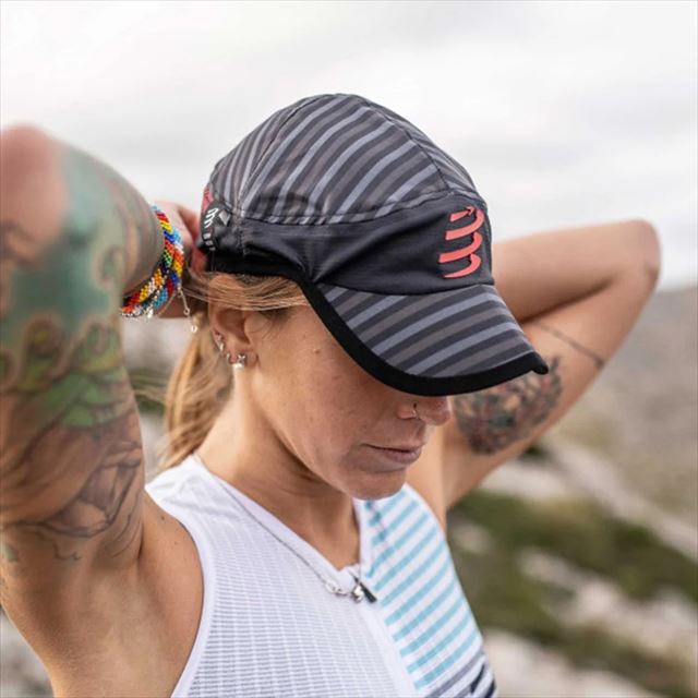 Compressport ץ쥹ݡ ץ졼󥰥å Pro Racing Cap CU00003B ˥å  ǥ ȥ ޥ饽 ˥ 祮 ˹  ưХ ®  