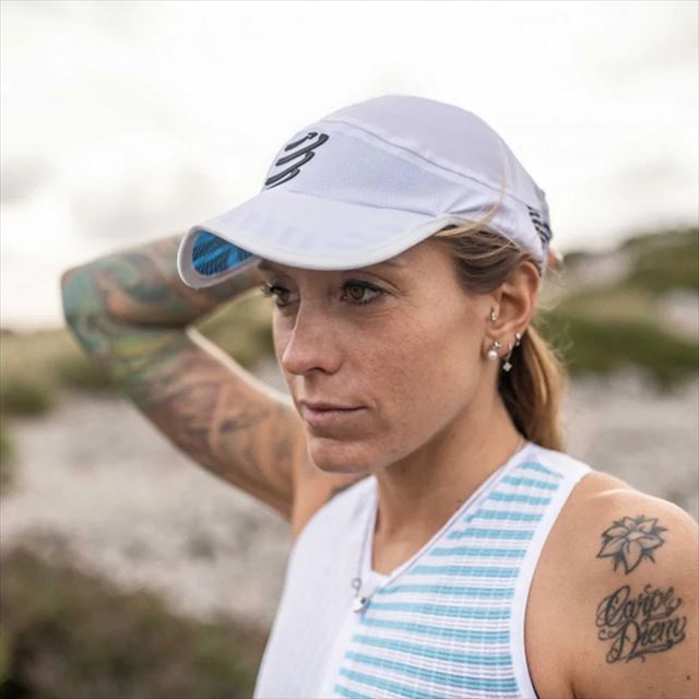 Compressport ץ쥹ݡ ץ졼󥰥å Pro Racing Cap CU00003B ˥å  ǥ ȥ ޥ饽 ˥ 祮 ˹  ưХ ®  