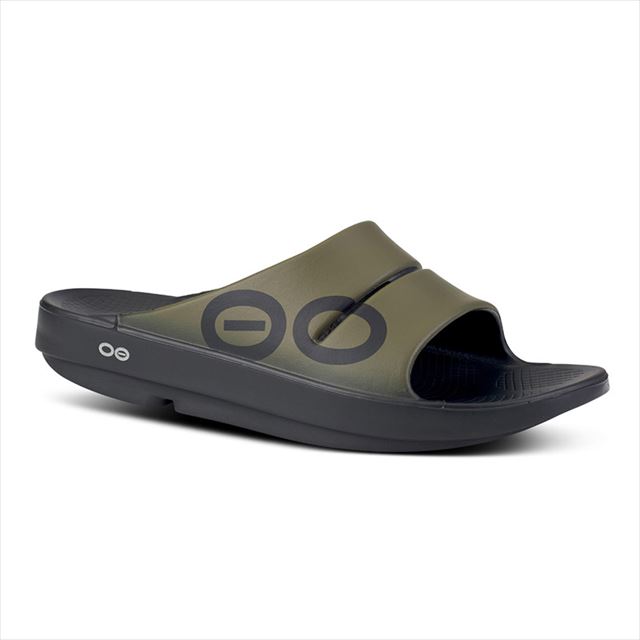 OOFOS �����ե��� �ꥫ�Х꡼������� OOahh Sport �������� ���ݡ��� 5020040 Tactical Green �׷�ۼ� ���å���� ����������� ���ݡ��ĥ������ ��� ��ǥ����� ��˥��å��� ���˥� �ޥ饽�� �襬 ���ݡ��� �ӡ����� �ӡ���������� ���饤��
