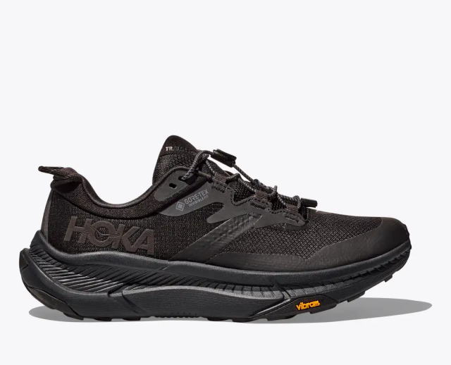 HOKA ONE ONE ۥ ͥ M TRANSPORT GTX 1133957F BLACK  ȥ󥹥ݡ D 奢 ȥɥ 󥰥塼 ƥå ɿƩ GORE-TEX ȥ٥ ӥ֥ॽ ι ˡ  å