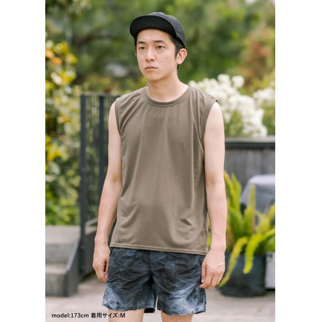 Bring �֥�� BD0102 DRYCOTTONY Sleeveless T-shirt ������ �ɥ饤���åȥˡ� ���꡼�֥쥹T����� �Ρ����꡼�� ���󥯥ȥå�  �ݥꥨ���ƥ�105% ���åȥ�饤�� �ʤΤ褦 �ۿ�®�� �л� �ȥ�å��� �ȥ쥤����˥� �ȥ��� ��� ��ǥ����� ��˥��å���