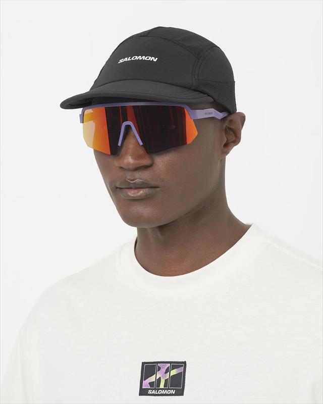 SALOMON ������� SENSE AERO CAP U DEEP BLACK ��˥��å��� ���˥󥰥���å� ���� ������ ����å� ��˥��å��� ˹�� �ȥ쥤����˥� ���˥� �����ȥɥ� �ȥ��� �ޥ饽�� ���祮�� ������ ���ݡ���