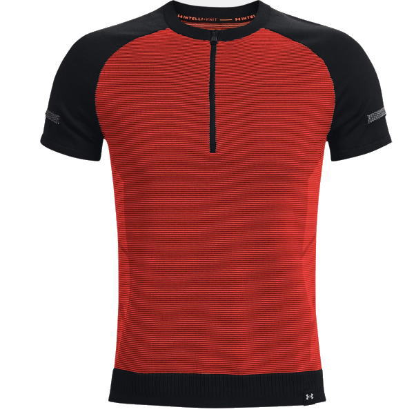 UNDER ARMOUR ������������ޡ� ���˥� T����� Ⱦµ UA����ƥ�˥å� 1/2���å� ���硼�ȥ��꡼�� 1366503 ��� �֥�å�/�ե����䡼 