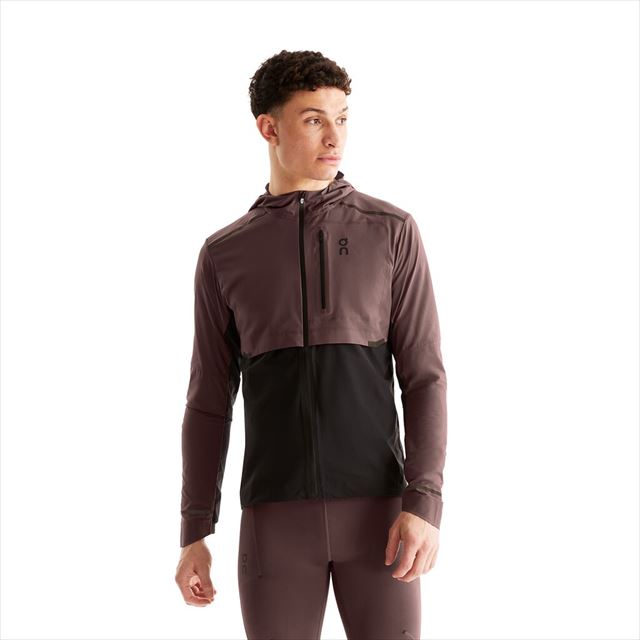 On ���� ���˥� ���㥱�å� Weather Jacket ��� 104.01319 Grape/Black �����������㥱�å� ���� ���� �졼�� �ޥ饽�� �ȥ��� �ȥ쥤����˥�