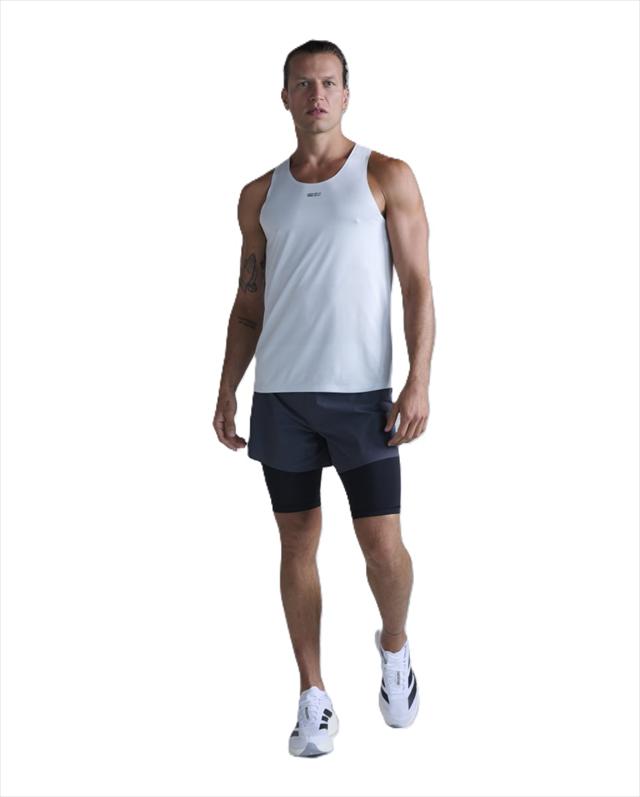 2XU �ġ������ॺ�桼 ���󥯥ȥå� ���˥󥰥���� 2XU Light Speed Tech Singlet MR7151A ��� MSB/BRF �饤�ȥ��ԡ��� �ƥå� ���󥰥�å� �Ρ����꡼�� ���˥� �ޥ饽�� �ȥ쥤����˥� �ȥ��� �졼�� Ķ���� �ۼ�ȯ�� �۴�®��