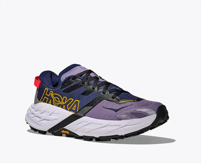 HOKA ONE ONE �ۥ� ���ͥ��� W SPEEDGOAT 7 1171929 BERRY JAM/STARLIGHT GLOW ��ǥ����� ������� ���ԡ��ɥ�����7 ��B ���� �ȥ쥤����˥󥰥��塼�� �ȥ��� �ϥ����� �ȥ�å��� �л� ���ˡ����� �� ���å���� ���������� ���� �ڤ� ��������