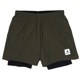 SAYSKY ���������� ���˥󥰥��硼�� XMRSH20c301 2-in-1 Pace Shorts 5inch Green ��� �ڡ������硼�� 5����� ���꡼�� �ϡ��եѥ�� ����ʡ��ϡ��ե����� ���� ���Ф����ɻ� ���ȥ�å� ���� �۴�®�� �ޥ饽�� ���祮�� �ȥ쥤����˥� �ȥ���