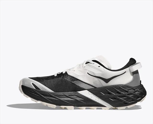 HOKA ONE ONE �ۥ� ���ͥ��� W SPEEDGOAT 7 1171929 BLACK/WHITE ��ǥ����� ������� ���ԡ��ɥ�����7 ��B ���� �ȥ쥤����˥󥰥��塼�� �ȥ��� �ϥ����� �ȥ�å��� �л� ���ˡ����� �� ���å���� ���������� ���� �ڤ� ��������