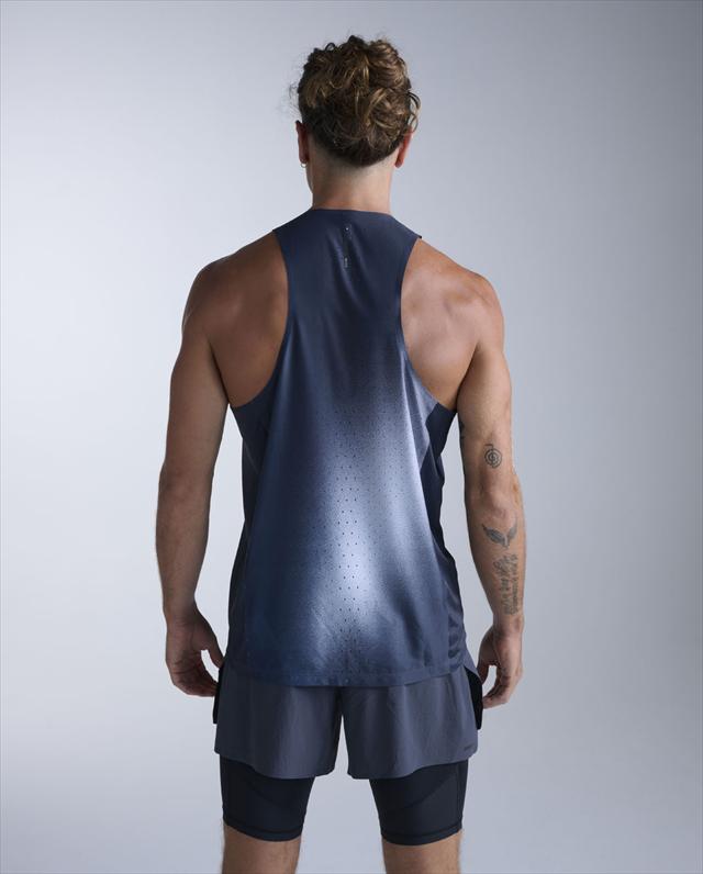 2XU �ġ������ॺ�桼 ���󥯥ȥå� ���˥󥰥���� 2XU Light Speed React Singlet MR7375A ��� MSM/BRF �饤�ȥ��ԡ��� �ꥢ���� ���󥰥�å� �Ρ����꡼�� ���˥� �ޥ饽�� �ȥ쥤����˥� �ȥ��� �졼�� Ķ���� �۴�®�� �̵���