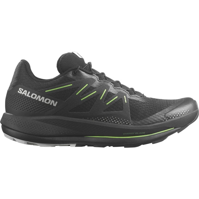SALOMON  ȥ쥤˥󥰥塼 PULSAR TRAIL Black/Black/Green L47385200