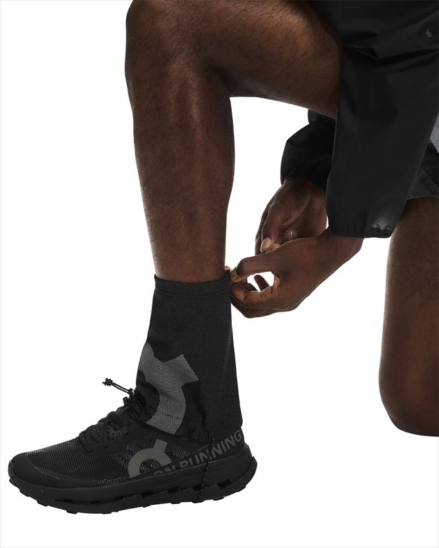 On ���� Trail Shoe Gaiter U Black 2UG10190553 ��˥��å��� �ȥ쥤�륷�塼�������� ���ѥå� ���塼�����С� ���ȥ�å� �ȥ쥤����˥� �ȥ��� �ޥ饽�� ���祮�� �ȥ�٥� �����ȥɥ�