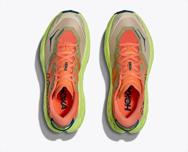 HOKA ONE ONE �ۥ� ���ͥ��� W SPEEDGOAT 7 1171929 PERSIMMON/NEON YUZU ��ǥ����� ������� ���ԡ��ɥ�����7 ��B ���� �ȥ쥤����˥󥰥��塼�� �ȥ��� �ϥ����� �ȥ�å��� �л� ���ˡ����� �� ���å���� ���������� ���� �ڤ� ��������