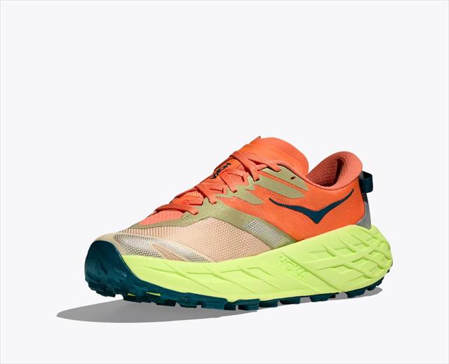 HOKA ONE ONE �ۥ� ���ͥ��� W SPEEDGOAT 7 1171929 PERSIMMON/NEON YUZU ��ǥ����� ������� ���ԡ��ɥ�����7 ��B ���� �ȥ쥤����˥󥰥��塼�� �ȥ��� �ϥ����� �ȥ�å��� �л� ���ˡ����� �� ���å���� ���������� ���� �ڤ� ��������