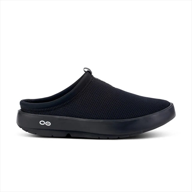 OOFOS �����ե��� �ꥫ�Х꡼������� OOcOOzie Sport Mule Mens Black/Black ��� �׷�ۼ� ���å���� �ꥫ�Х꡼������� ���ݡ��ĥ������ ���˥� �ޥ饽�� �襬 �� �������� ��������å��� �������